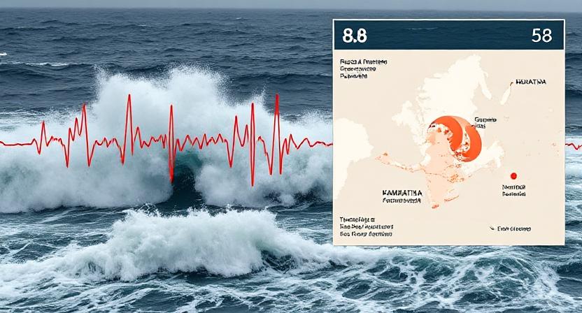 Russia 8.8 magnitude earthquake